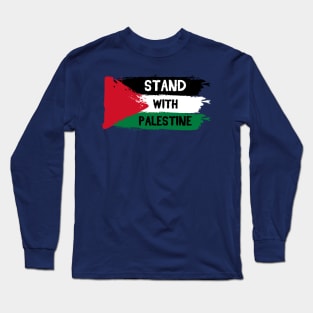 Stand With Palestine Supporters Free Gaza Jerusalem Mosque Long Sleeve T-Shirt